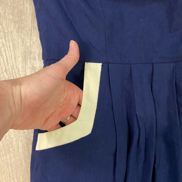 NWT Urban Outfitters COPE Linen Dress Sz 8 - Picture 4 of 15